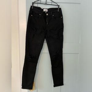 Paige Distressed Skinny Jean